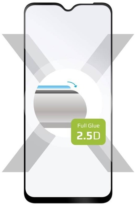 Tvrzené sklo FIXED Full-Cover na Samsung Galaxy M23 5G černé
