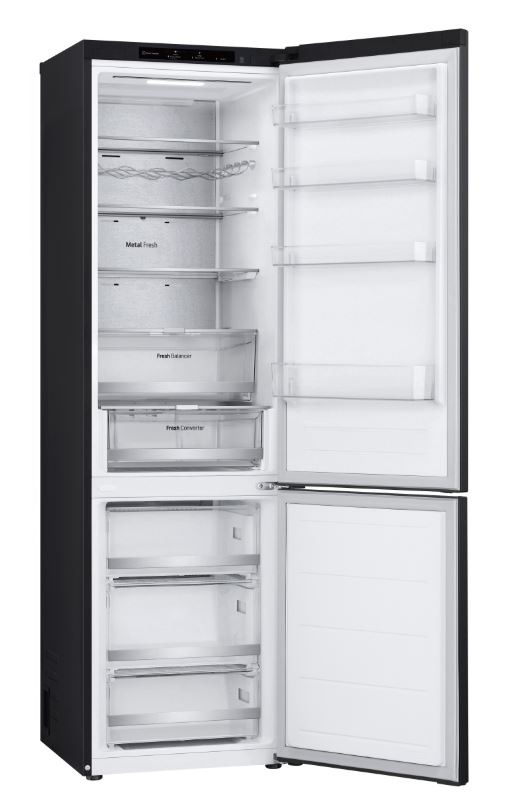 Chladnička s mrazničkou LG GBV7280CEV černá/šedá Chladnička komb. LG GBV7280CEV, NoFrost