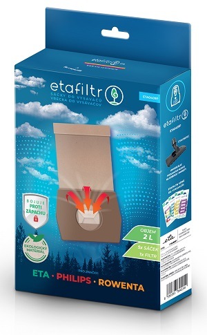 ETAFiltr sáčky do vysavačů ETA, DeLonghi, Philips, Privileg, Rowenta, Tefal