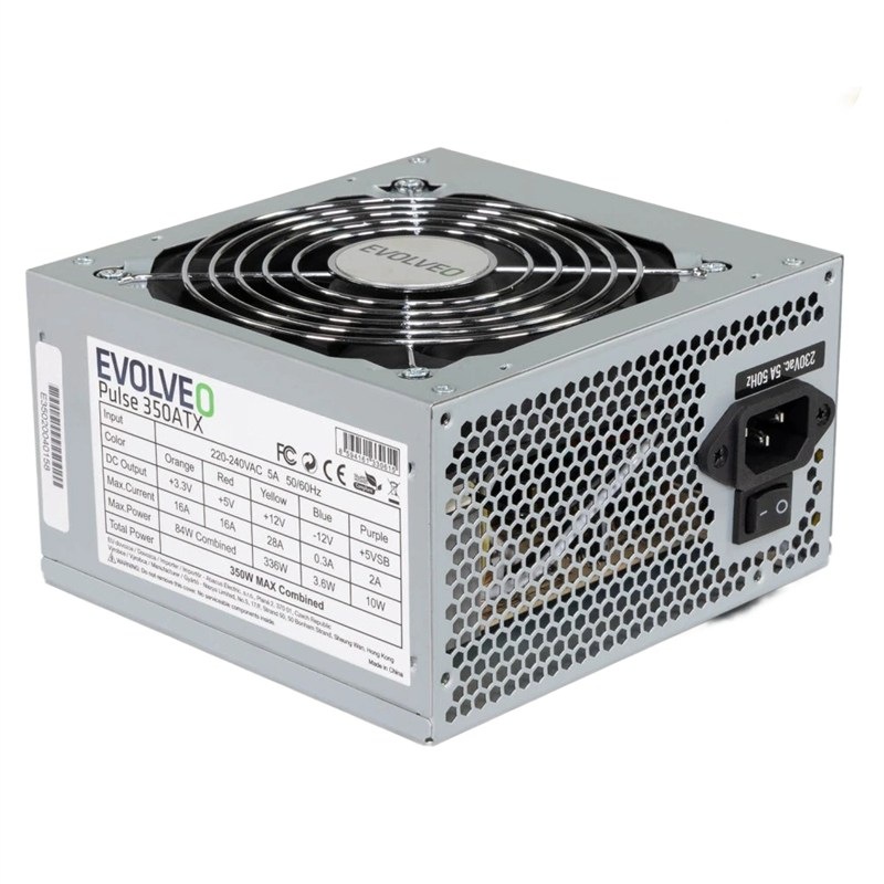 Zdroj Evolveo Pulse 350ATX 350 W