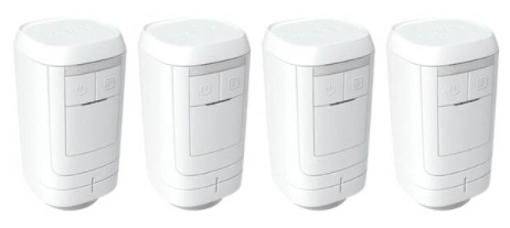 Bezdrátová termohlavice Honeywell Evohome HR91, 4ks