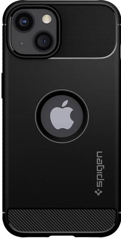 Kryt na mobil Spigen Rugged Armor na Apple iPhone 13 černý
