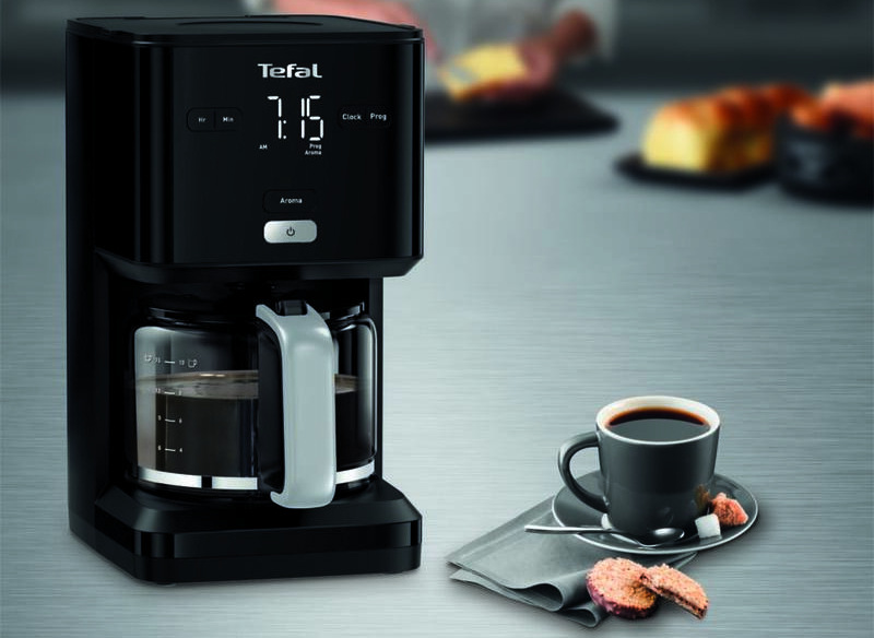 Tefal Smart'n'light CM600810, černá