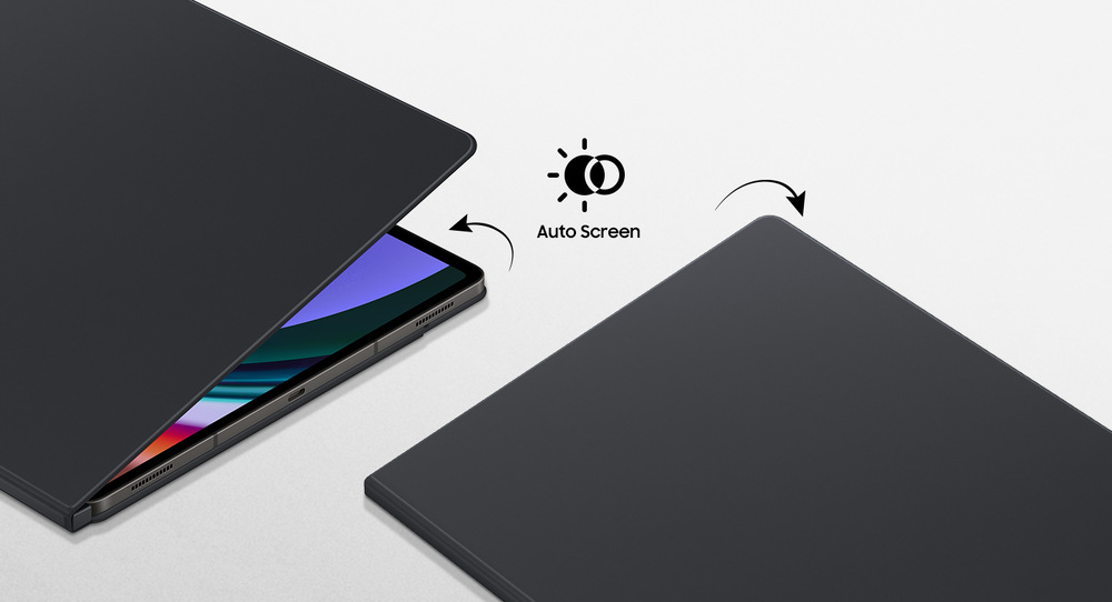 Pouzdro na tablet Samsung Galaxy Tab S9 Ultra/S10 Ultra Smart Book Cover černé Samsung Galaxy Tab S9 Ultra Smart Book Cover