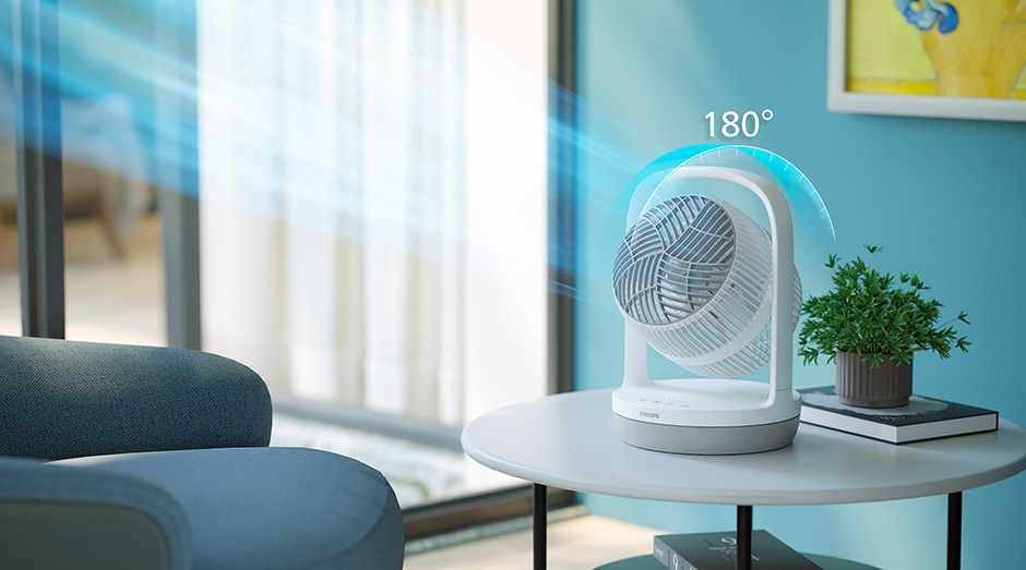 Ventilátor stolní Philips Series 2000 CX2050/00 bílý