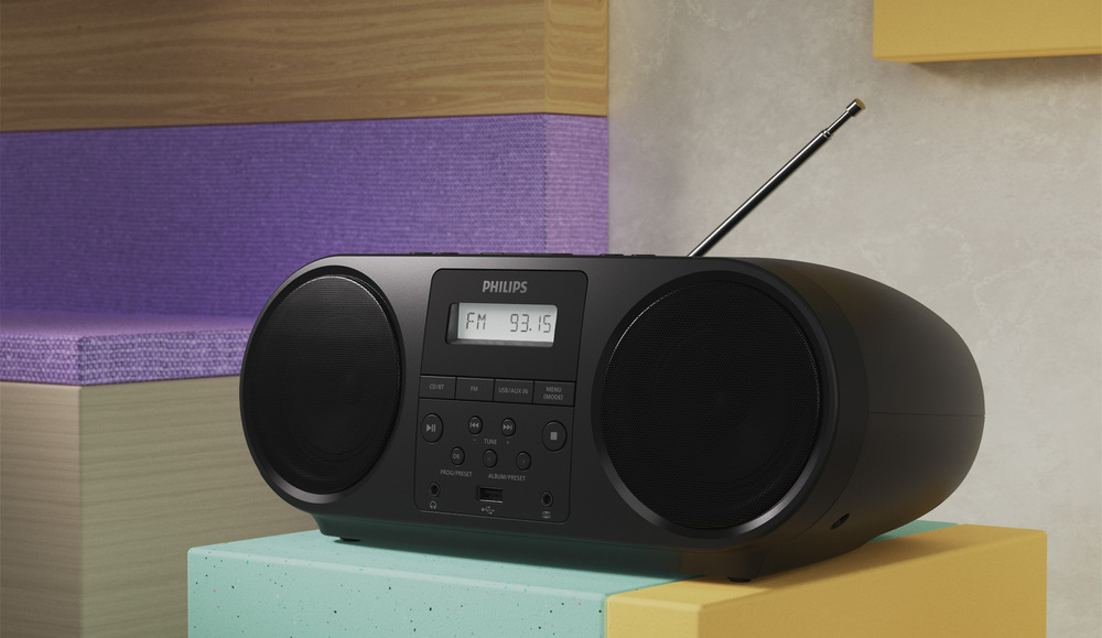 Radiopřijímač s CD Philips TAZ5000 černý