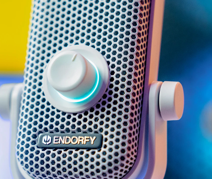 Mikrofon ENDORFY Solum Voice S Onyx bílý Mikrofon ENDORFY Solum Voice S Onyx bílý