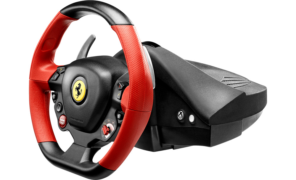 Volant Thrustmaster Ferrari 458 Spider pro Xbox One, One X, One S, Series  + pedály černý