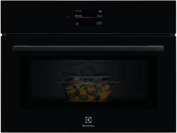 Kompaktní mikrovlnná trouba Electrolux Série 700 LVM9E2XZ černá
