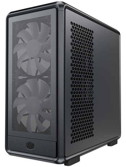 Case Cooler Master MasterFrame 600 Mesh ARGB šedá Detail obrázku PC skříně.