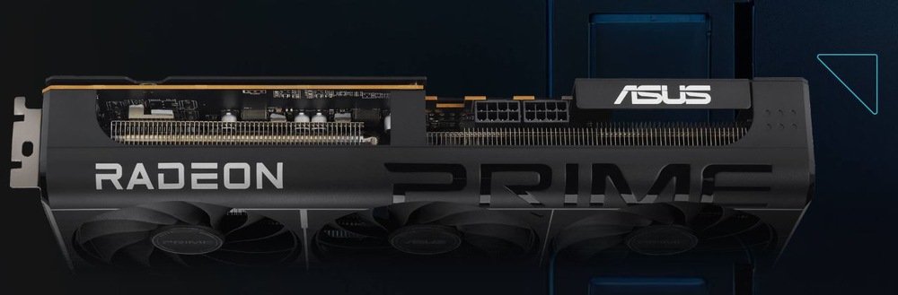 Grafická karta Asus AMD Radeon RX 9070 Prime OC EVO 16GB černá Chlazení VGA Asus AMD Radeon RX 9070 Prime OC EVO 16GB
