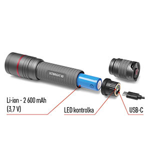 Svítilna EMOS Ultibright 80 P3180, 600lm šedá Svítilna EMOS Ultibright 80 P3180, 600lm šedá