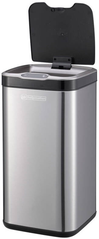 Bezdotykový odpadkový koš Helpmation CUBE AK6312, 30 l nerez