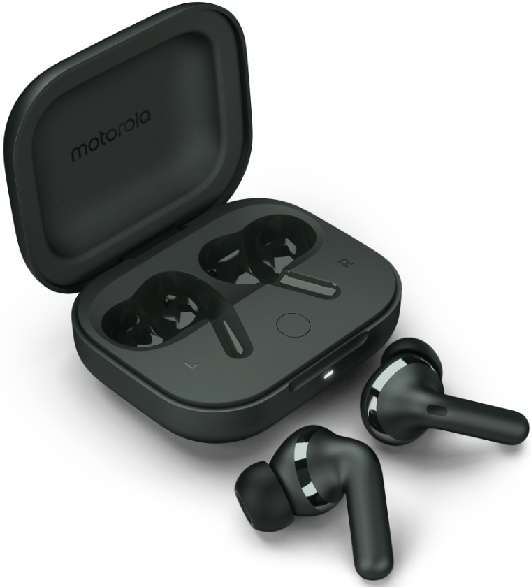 Motorola Moto Buds+ (Sound by BOSE), Forest Grey