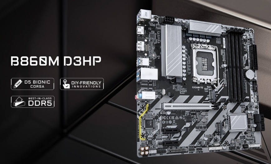 Základní deska GIGABYTE B860M D3HP Základní deska GIGABYTE B860M D3HP