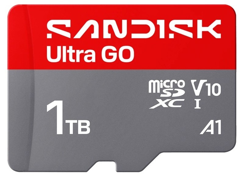 Paměťová karta SANDISK Micro SDXC Ultra GO 1TB UHS-I U1 (190R) Paměťová karta microSD SANDISK Ultra GO 1TB