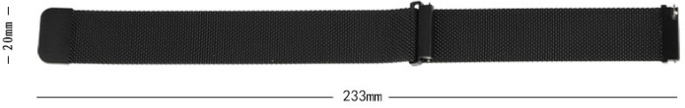 Řemínek RhinoTech univerzální milánský tah Quick Release 20mm růžový/zlatý