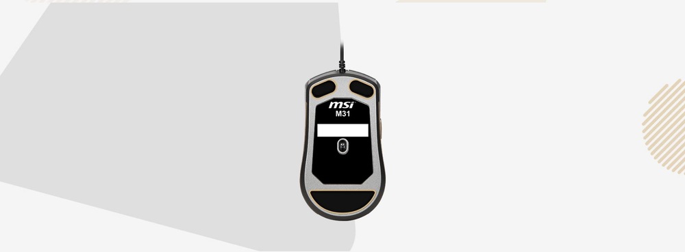 Myš MSI M31 šedá MSI M31 (OS1-XXXX002-000)
