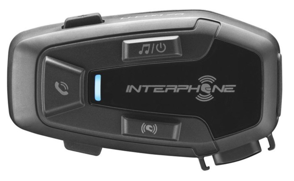 Handsfree Interphone U-COM7R pro uzavřené a otevřené přilby černé