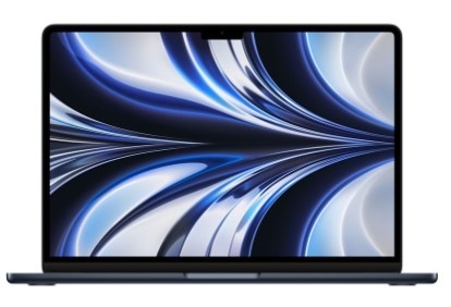 Notebook Apple MacBook Air 13" M2 8× CPU 8× GPU, 16 GB, 256 GB - temně inkoustový CZ