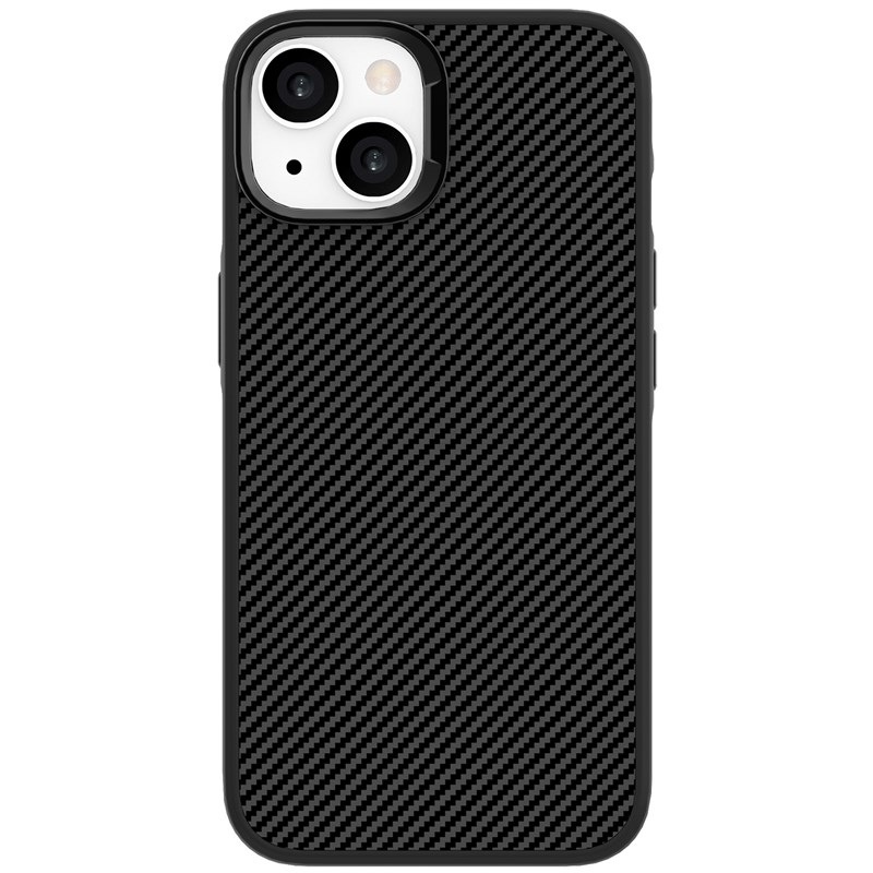 Kryt na mobil WG Platinum Carbon Magnet na Apple iPhone 13/14 černý