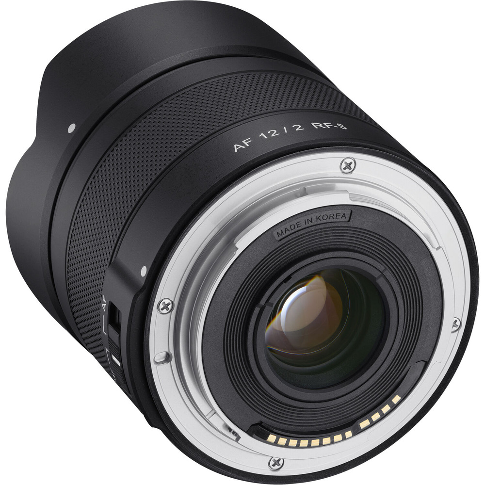 Objektiv Samyang AF 12 mm f/2.0 RF-S černý Objektiv Samyang AF 12 mm f/2.0 RF-S černý
