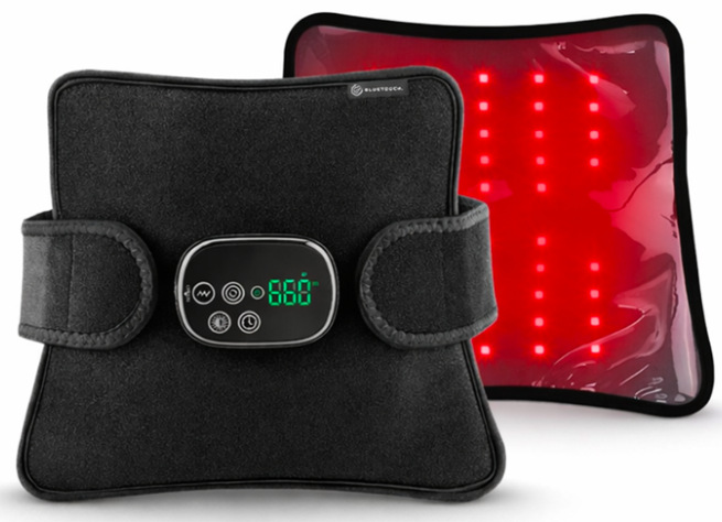 LED terapie Bluetouch pro pohybový aparát se světelnou podložkou, ovládacím panelem a LED diodami