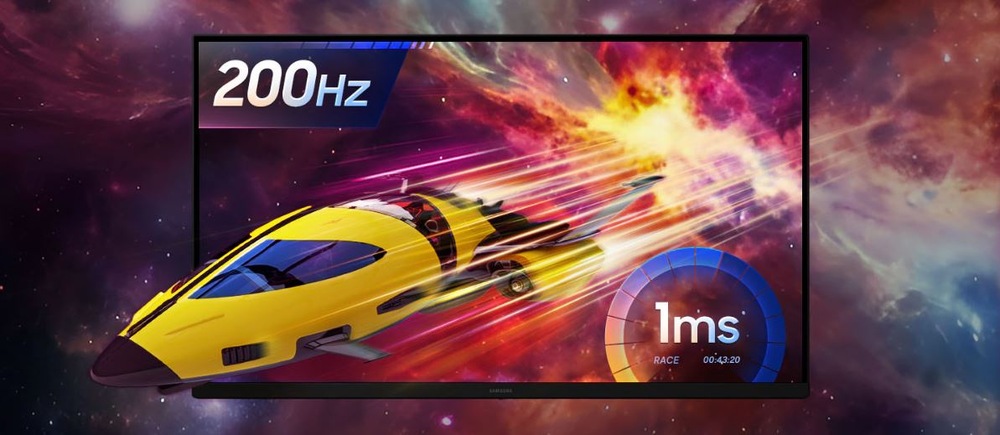 Herní monitor Samsung Odyssey G3 (G30H) černý Herní monitor Samsung Odyssey G3 s obnovovací frekvencí 200 Hz