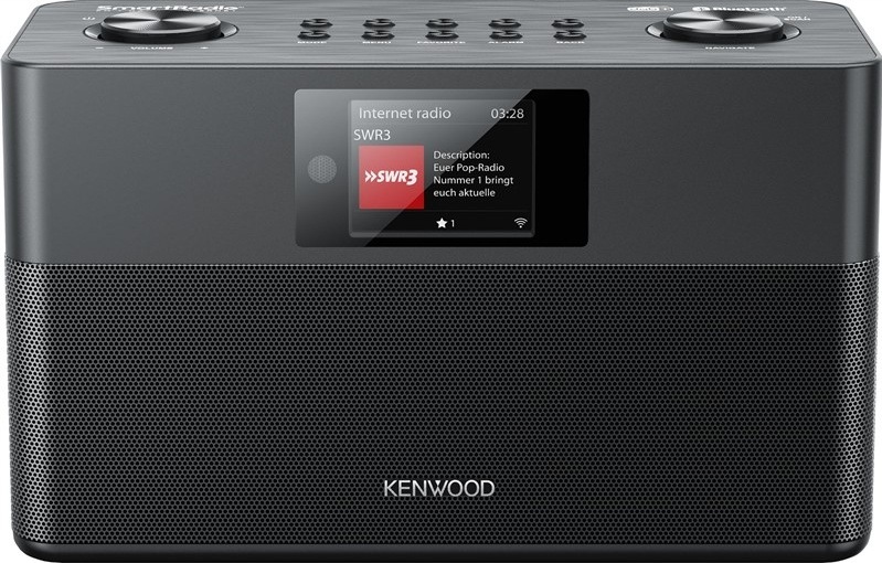 Internetový radiopřijímač s DAB+ KENWOOD CR-ST100S černý Internetový radiopřijímač s DAB+ KENWOOD CR-ST100S černý