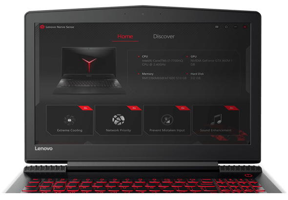 Notebook Lenovo Legion Y520 černý Notebook Lenovo Legion Y520 černý