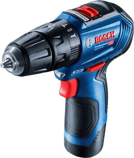 Aku vrtačka Bosch Professional GSB12V-30+2x2.0+case 0.601.9G9.101 (s baterií)