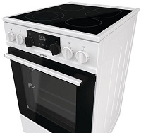 Sklokeramický sporák Gorenje ECS5350WA Entry steam bílý Sklokeramický sporák Gorenje ECS5350WA Entry steam bílý
