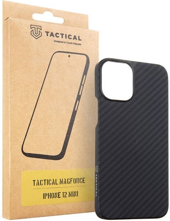 Kryt na mobil Tactical MagForce Aramid na Apple iPhone 12 Mini černý