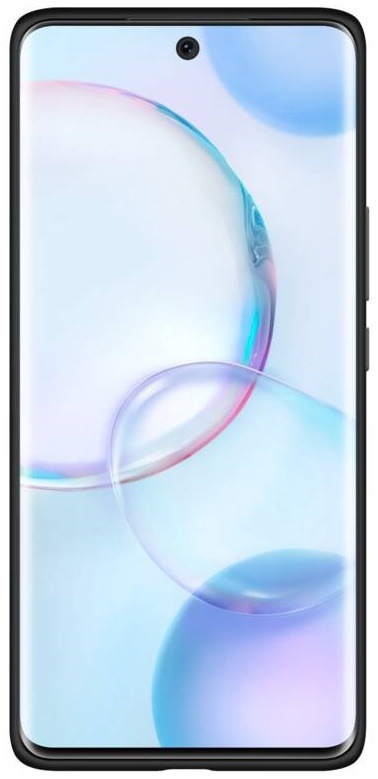 Kryt na mobil HONOR 50, Silicone Rubber černý