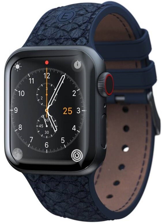 Řemínek Njord Vatn na Apple Watch 42/44/45/49mm modrý