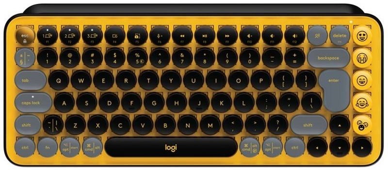 Klávesnice Logitech POP Keys US - blast yellow