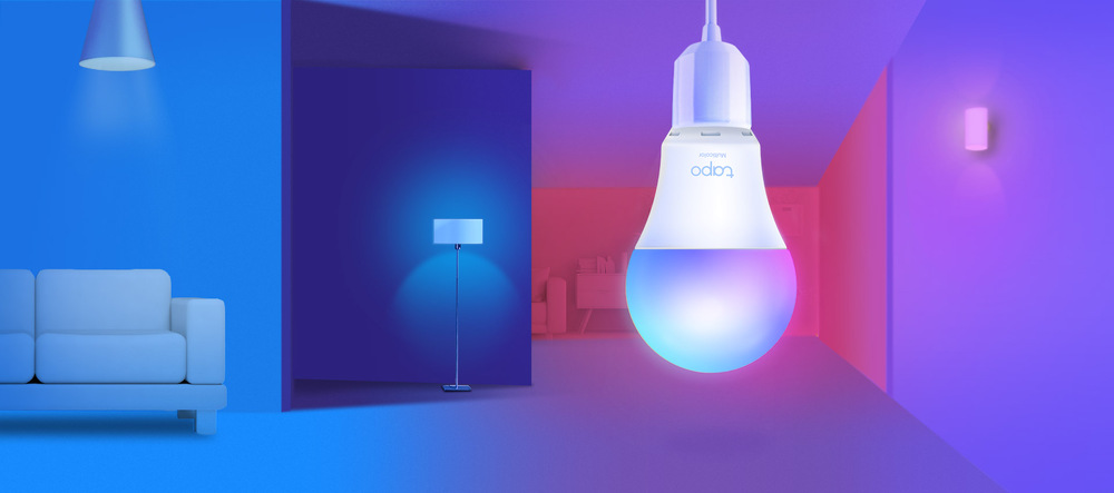 Chytrá žárovka TP-Link Tapo L530E Smart, 8,7 W, E27, vícebarevná, 2ks