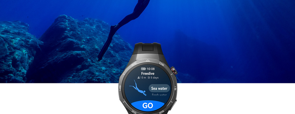 Chytré hodinky Huawei Watch GT 5 Pro 46 mm NFC - Titanium + Titanium Strap