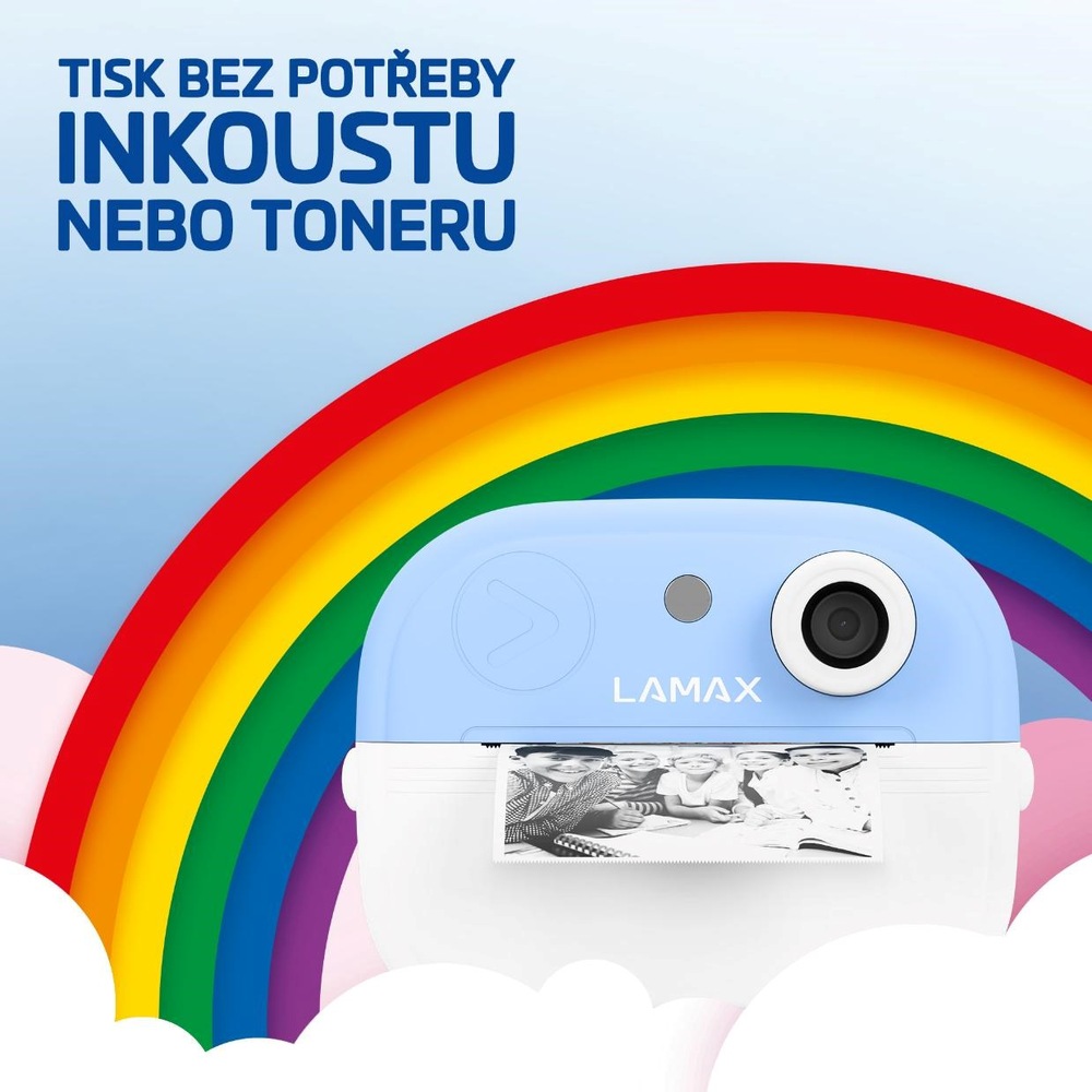 Instantní fotoaparát LAMAX InstaKid2 Play růžový Instantní fotoaparát LAMAX InstaKid2 Play růžový
