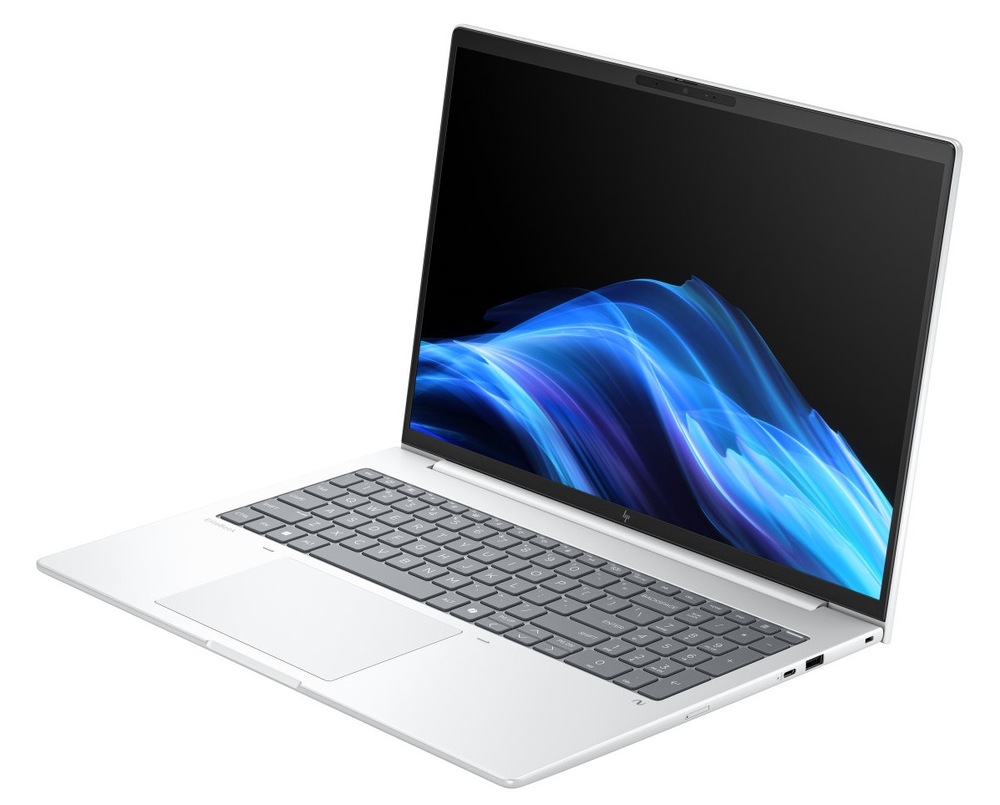 Notebook HP EliteBook 8 G1a 16" stříbrný HP EliteBook 8 G1a otočený doleva