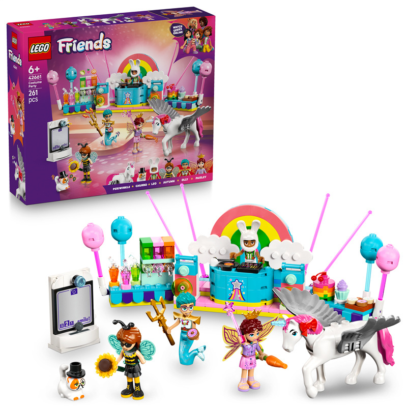 Stavebnice LEGO® Friends 42661 Kostýmová párty s jednorožcem a vílou
