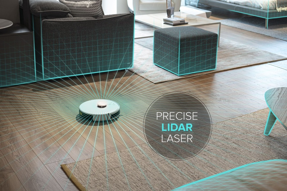 Robotický vysavač Tesla Smart Robot Vacuum Laser Robotický vysavač Tesla Smart Robot Vacuum Laser