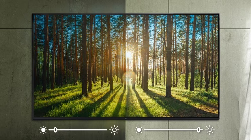 Televize LG 75UR7800 funkce_ai_brightness_control