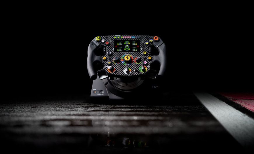 Volant Thrustmaster Ferrari SF1000 Add-On, PC, PS černý Volant s podsvícenými LED indikátory otáček