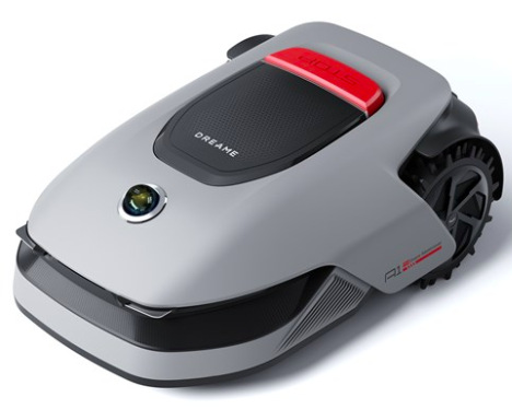 Robotická sekačka Dreame A1 PRO 800 automatická zahradní sekačka v šedém provedení s horním senzorem