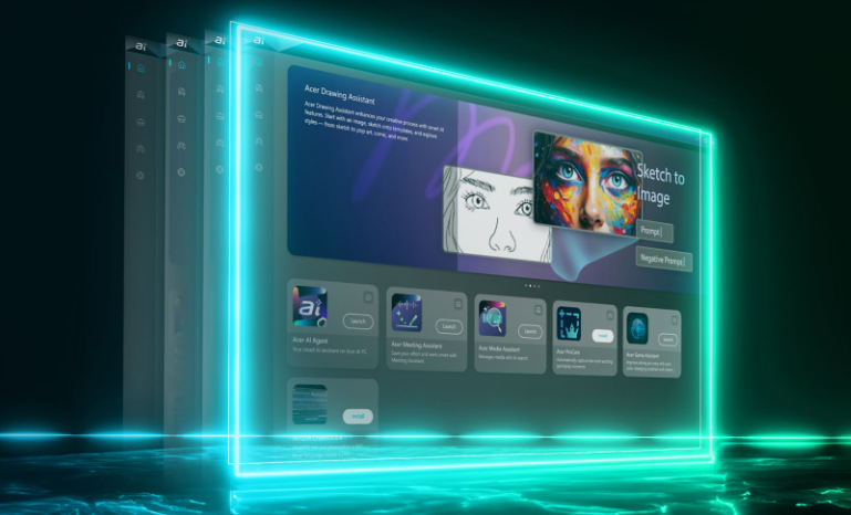 U Acer Predator Helios Neo 16 je k dispozici také Acer Intelligence Space