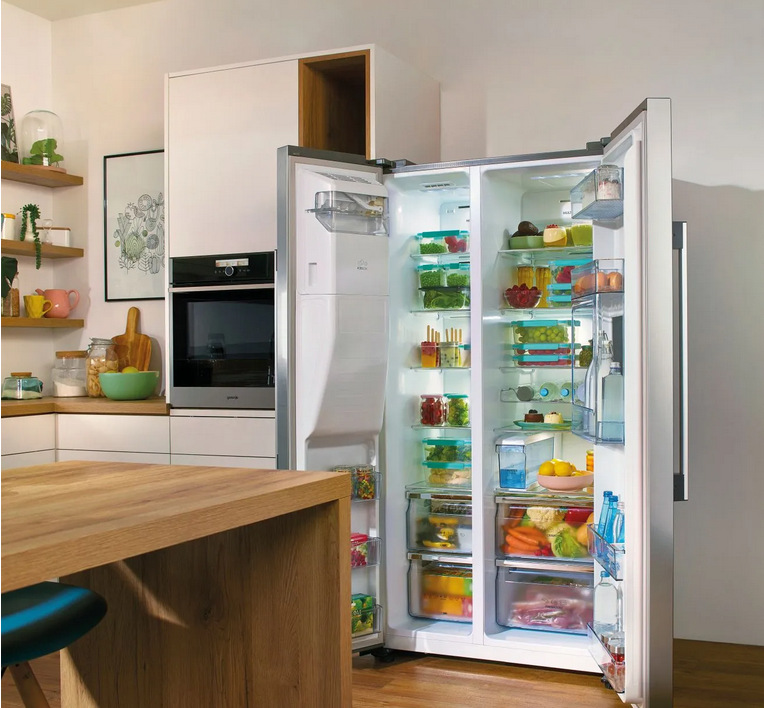 Americká lednice Gorenje Superior NRS918FVX nerez Americká lednice Gorenje Superior NRS918FVX nerez
