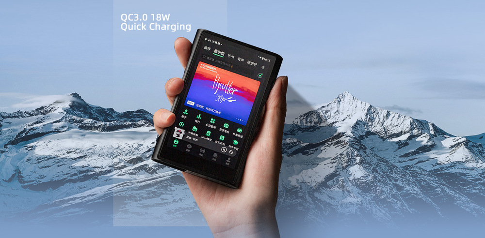 Přenosný digitální přehrávač Shanling M3 Ultra 32GB černý