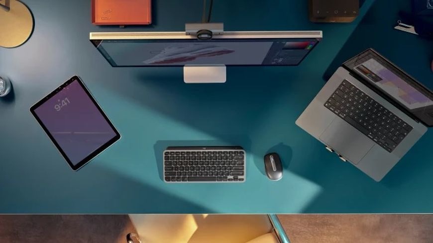Myš Logitech MX Anywhere 3S pro MacBook šedá/bílá Myš Logitech MX Anywhere 3S pro MacBook šedá/bílá