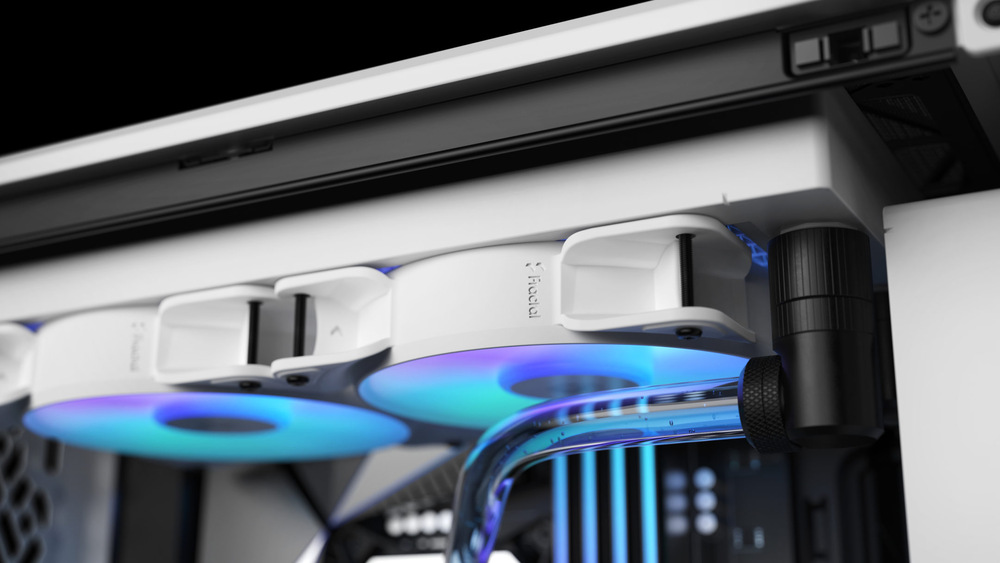 Ventilátor FRACTAL DESIGN Aspect 12 RGB PWM White Frame Fractal Design Aspect 12 RGB PWM